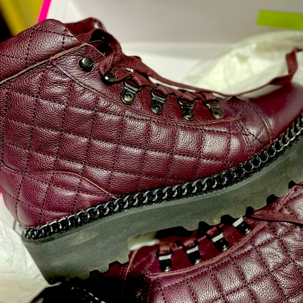 🔥Genuine Leather Moto Boots - Picture 2 of 6